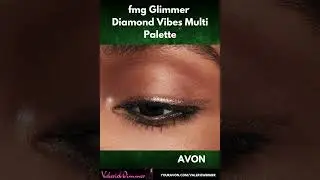 fmg Glimmer Diamond Vibes Multi Palette by Avon