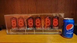 Z568M Nixie tube clock for sale, rare...