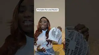 Portable Fan & Heater: UK Home Essential for Summer & Winter #portablefan