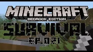 Minecraft Bedrock. EP 021. Auto-Dropper Tutorial.