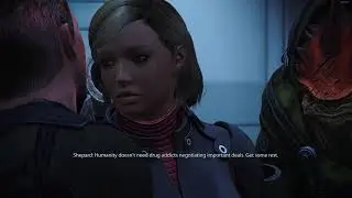 Mass Effect 1 Legendary Edition Shepard gives Elias Keeler the Depressant