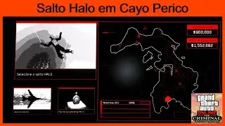 Invadindo Cayo Perico com salto HALO