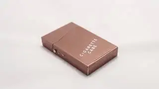 Портсигар алюминиевый