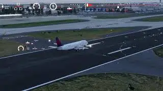 X-Plane 12 12.4 b4  XCrafts ERJ175 KATL/KCLT Say intentions - Traffic Global