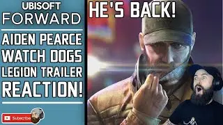 Aiden Pearce in Watch Dogs Legion // Watch Dogs Legion Aiden Pearce Trailer Reaction // Aiden Pearce