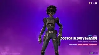 DOCTOR SLONE (SHADES) Skin Showcase | Fortnite Chapter 2 Season 7