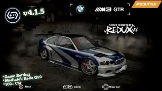 NFS Mostwanted REDUX V3 | GameHub v4.1.5 Helio g99 
