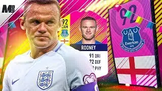 FIFA 18 HERO ROONEY REVIEW | 92 CLASSIC HERO ROONEY PLAYER REVIEW | FIFA 18 ULTIMATE TEAM