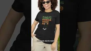 Pumpkin Invaders 👾 | Retro Halloween T-Shirt for Gamers & Spooky Souls