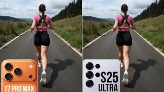 iPhone 17 Pro Max VS Samsung Galaxy S25 Ultra Camera Stabilization Test