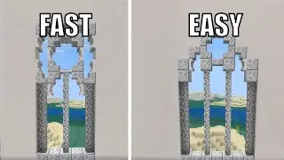 3+ MINECRAFT MEDIEVAL WINDOW DESIGNS!