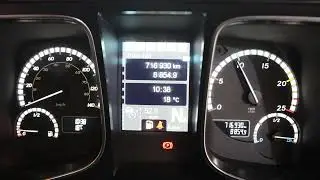 10434 KX17SSU Mercedes Benz Actros 1840 Tractor Units Engine Start