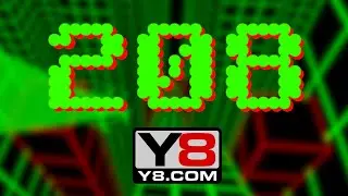 Slope Y8 glitched version Personal best score 208