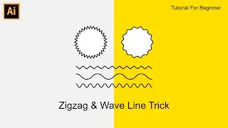 Простой трюк для создания зигзагообразных линий &mdash; урок по Adobe Illustrator