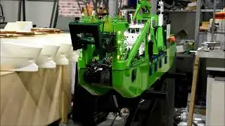 D'Artagnan Dredger Test Podest / Schaft 1:75 Schiffsmodell