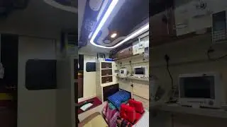 D level ICU/ NICU Ambulance #icu #nicu #ambulance #emergency #trending #video