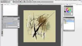 Expressive Landscape Painting with just one brush - Fine Art