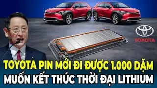 Toyota Gây Chấn Động Với Pin 1.000 Dặm Đe Dọa Chấm Dứt Thời Đại Lithium