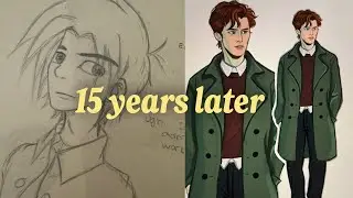 I'm drawing Twilight characters after 15 years and here's how it's going