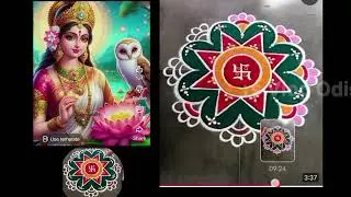 ମୁରୁଜ ଆଙ୍କିବା ମାଣବସା ଗୁରୁବାରରେ || Odia parba parbani|| Muruja Design jhoti
