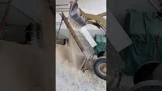 Sea Sand sieve by loader