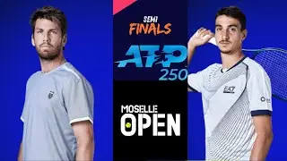 Norrie Vs Sonego | ATP Moselle Open Metz France 2025 LIVE Semifinals | Live Score & Match Updates