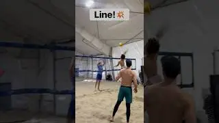 AVP Pro Andrew Dentler Putting it down🔥🏐 #beachvolleyball #volleyballworld #avp #rally #haikyuu