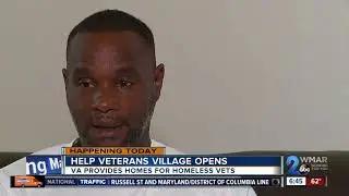 A community to call their own: Help Veterans Village opens in Perry Point