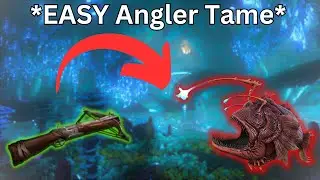 How to Tame an Angler in Abberation Ark Survival Ascended