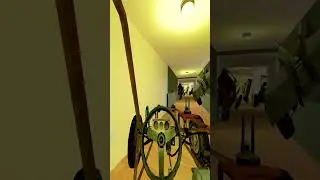 Злой поезд Томас преследует меня в отеле Liminal в Garry's Mod.