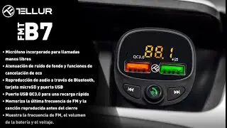 Transmisor FM Bluetooth FMT-B7 Tellur