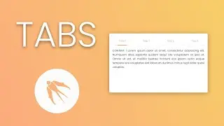 Tabs - HTML, CSS & JavaScript