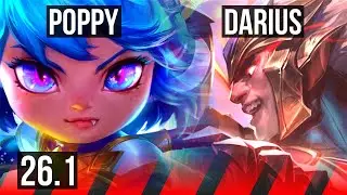 POPPY vs DARIUS (TOP) | EUW Master | 26.1
