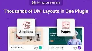 Divi Layouts Extended