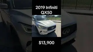 2019 Infiniti QX50!
