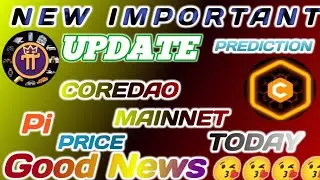 🛑Core Mainnet Launch Date | Satoshi Core Mining Update | Pi Price In India
