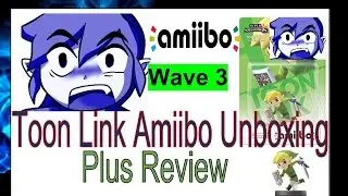 Toon Link Amiibo USA Unboxing PIXIE GOBLIN Wave 3 Wind Waker HD