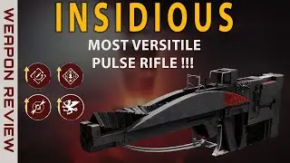INSIDIOUS PULSE RIFLE { GOD ROLL REVIEW } | DESTINY 2