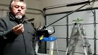 Remplazo de motor electrico en puerta de garage #2