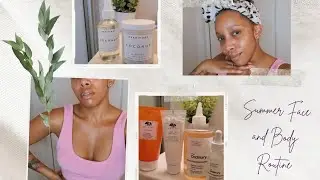 SELF CARE! Summer Face and Body Routine ft Herbivore and Origins