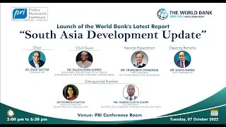 South Asia Development Update | PRI| 2025.10.07