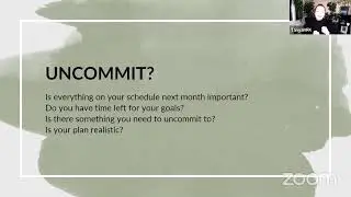 Reflection & Planning Session