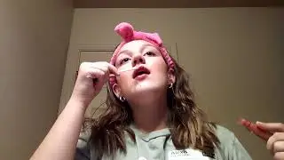 Singing and putting makeup on part 1