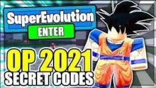 Roblox Super evolution all codes
