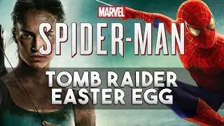 Marvel's Spider-Man PS4 Tomb Raider Easter Egg