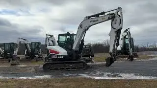 Lot 1834 is a 2018 Bobcat E85 Excavator