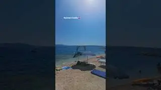 Crikvenica Croatia Summer #shortsviral #travel #summer #croatia #beach #sunnyday #reiseabenteuer