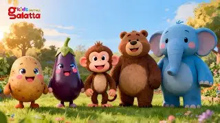 Die tierischen Freunde der Kartoffel - Potato Animal Friends | German Rhymes for Kids | Deutsch