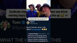 Syndicate Reacts to Ice Cream Van Driver Begging Angry Ginge to Keep Roasting#angryginge #syndicate