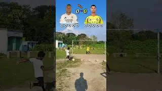 Ronaldo vs Mbappe GOALKEE SUITS CHALLENGE ⚽🥅 #shorts #football #challenge #ronaldo #mbappe #viral